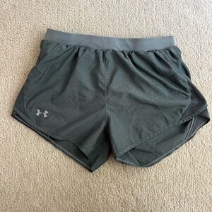 Under Armour Women's Dark Gray Athletic Shorts